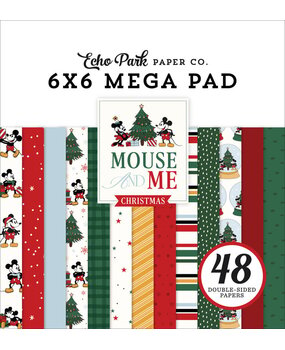 Echo Park Mouse And Me Christmas 6x6 Inch Mega Pad (MMC520031) Echo Park Mouse And Me Christmas 6x6 Inch Mega Pad (MMC520031)