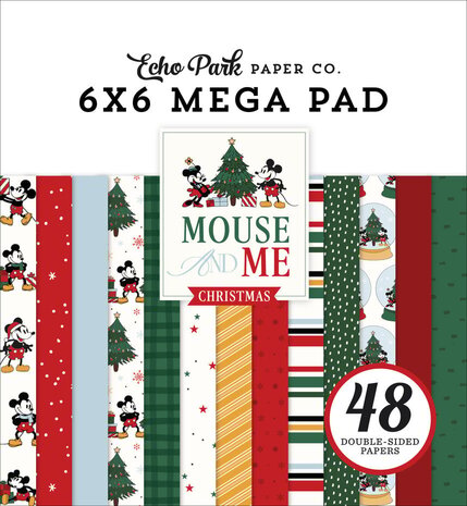 Echo Park Mouse And Me Christmas 6x6 Inch Mega Pad (MMC520031) Echo Park Mouse And Me Christmas 6x6 Inch Mega Pad (MMC520031)