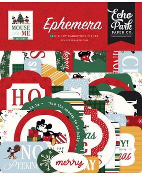 Echo Park Mouse And Me Christmas Ephemera (MMC520024)