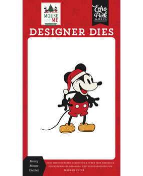 Echo Park Mouse And Me Christmas Die Set Merry Mouse (MMC520040) Echo Park Mouse And Me Christmas Die Set Merry Mouse (MMC520040)