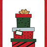 Echo Park Mouse And Me Christmas Die Set Stack Of Presents (MMC520041)