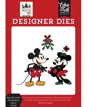 Echo Park Mouse And Me Christmas Die Set Meet Me Under The Mistletoe Mouse (MMC520042) Echo Park Mouse And Me Christmas Die Set Meet Me Under The Mistletoe Mouse (MMC520042)