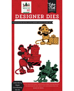 Echo Park Mouse And Me Christmas Die Set Little Merry Magic (MMC520044) Echo Park Mouse And Me Christmas Die Set Little Merry Magic (MMC520044)