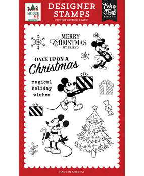 Echo Park Mouse And Me Christmas Clear Stamps Once Upon A Christmas (MMC520046)
