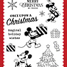 Echo Park Mouse And Me Christmas Clear Stamps Once Upon A Christmas (MMC520046)