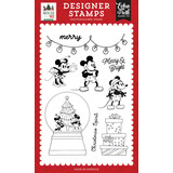 Echo Park Mouse And Me Christmas Clear Stamps Christmas Spirit (MMC520048)