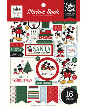 Echo Park Mouse And Me Christmas Sticker Book (MMC520029) Echo Park Mouse And Me Christmas Sticker Book (MMC520029)