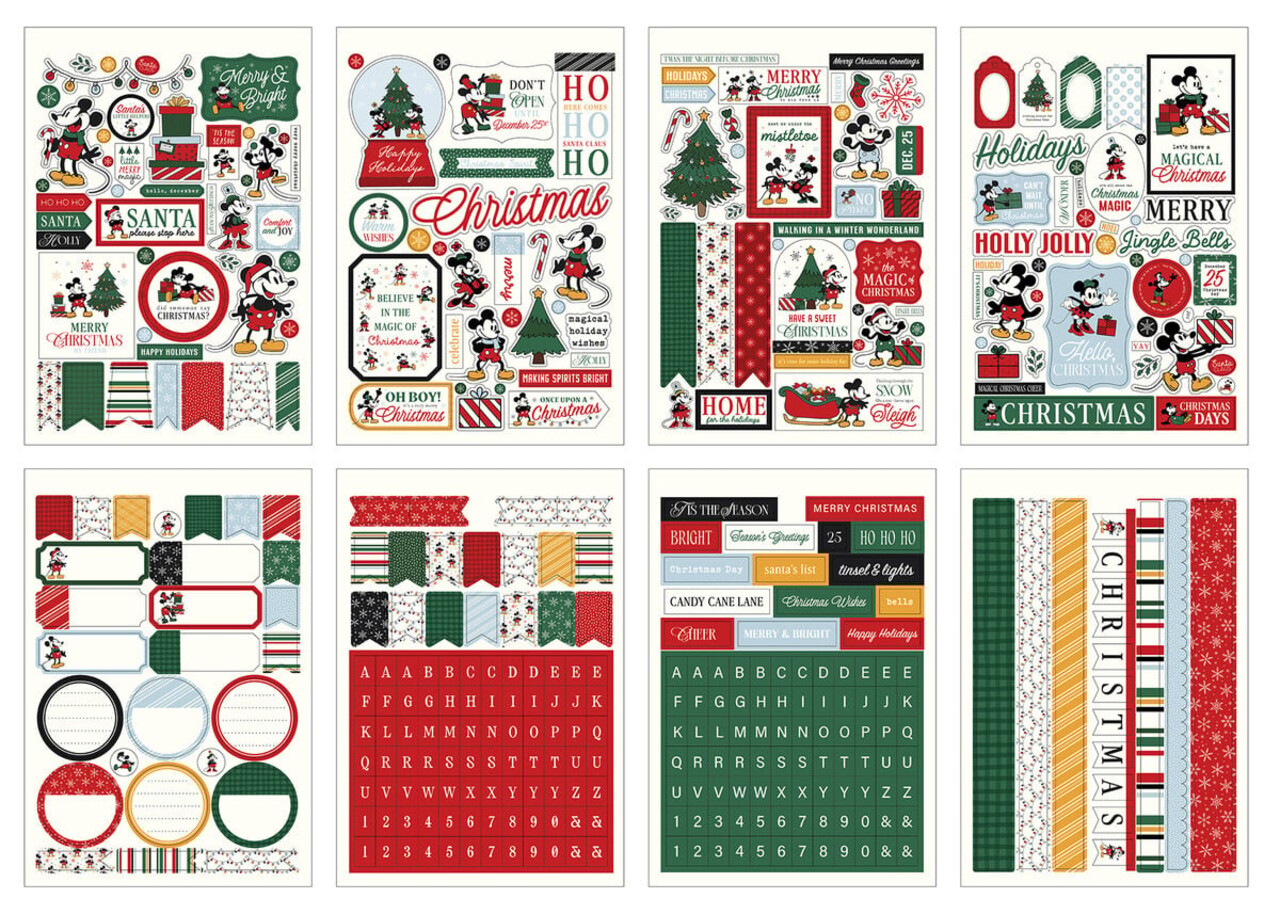 Echo Park Mouse And Me Christmas Sticker Book (MMC520029) Echo Park Mouse And Me Christmas Sticker Book (MMC520029)