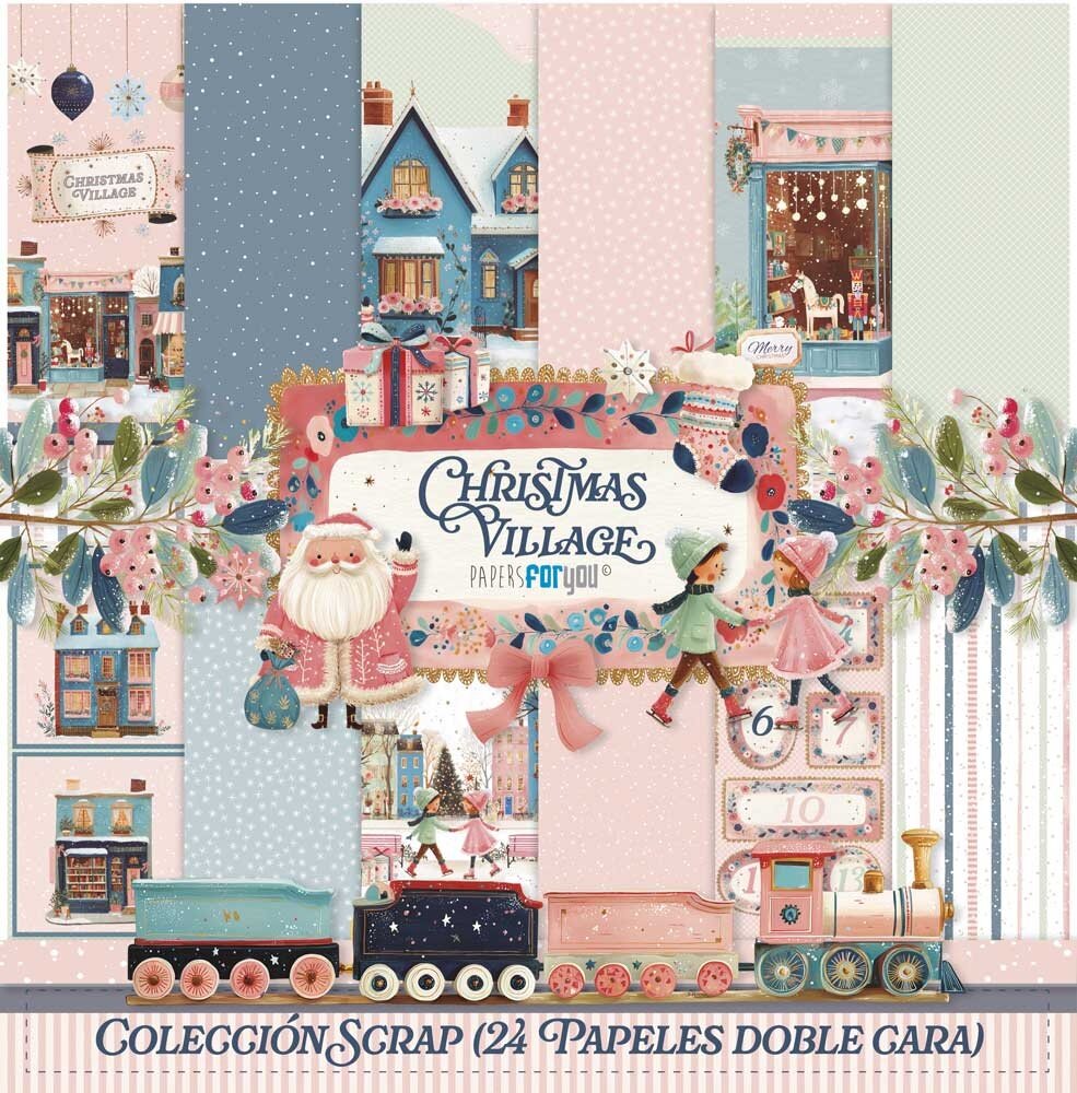 Papers For You PRE-ORDER Christmas Village 8x8 Inch Paper Pack (PFY-16486) Papers For You PRE-ORDER Christmas Village 8x8 Inch Paper Pack (PFY-16486)