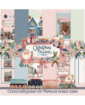 Papers For You PRE-ORDER Christmas Village 8x8 Inch Paper Pack (PFY-16486)