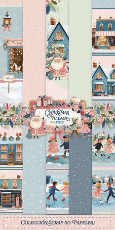 Papers For You PRE-ORDER Christmas Village 6x12 Inch Paper Pack (PFY-16488) Papers For You PRE-ORDER Christmas Village 6x12 Inch Paper Pack (PFY-16488)