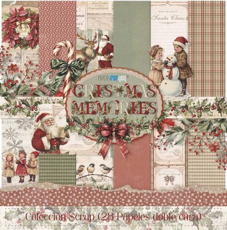 Papers For You PRE-ORDER Christmas Memories 6x6 Inch Paper Pack (PFY-16534)
