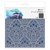 Simon Hurley Create PRE-ORDER Damask 6x6 Inch Stencil (HUS94364) Simon Hurley Create PRE-ORDER Damask 6x6 Inch Stencil (HUS94364)