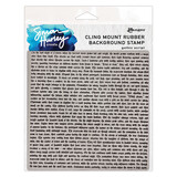 Simon Hurley Create PRE-ORDER Gothic Script Cling Stamps (HUR94371) Simon Hurley Create PRE-ORDER Gothic Script Cling Stamps (HUR94371)
