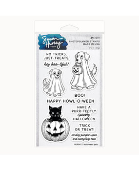 Simon Hurley Create Halloween Pets Clear Stamps (HUR94173) Simon Hurley Create Halloween Pets Clear Stamps (HUR94173)