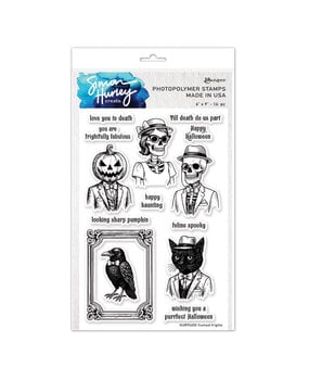 Simon Hurley Create PRE-ORDER Framed Frights 6x9 Inch Clear Stamps (HUR94203) Simon Hurley Create PRE-ORDER Framed Frights 6x9 Inch Clear Stamps (HUR94203)