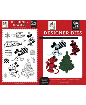 Echo Park Mouse And Me Christmas Stamp & Die Once Upon A Christmas (MMC520046) Echo Park Mouse And Me Christmas Stamp & Die Once Upon A Christmas (MMC520046)