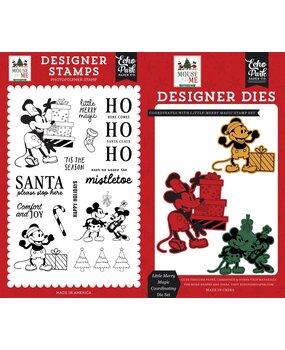 Echo Park Mouse And Me Christmas Stamp & Die Little Merry Magic (MMC520044) Echo Park Mouse And Me Christmas Stamp & Die Little Merry Magic (MMC520044)