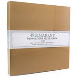 49 and Market PRE-ORDER Foundations 12x12 Inch Album Kraft (FA-36718)