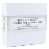 49 and Market PRE-ORDER Foundations Square Album White (FA-36725)
