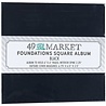 49 and Market PRE-ORDER Foundations Square Album Black (FA-36732)