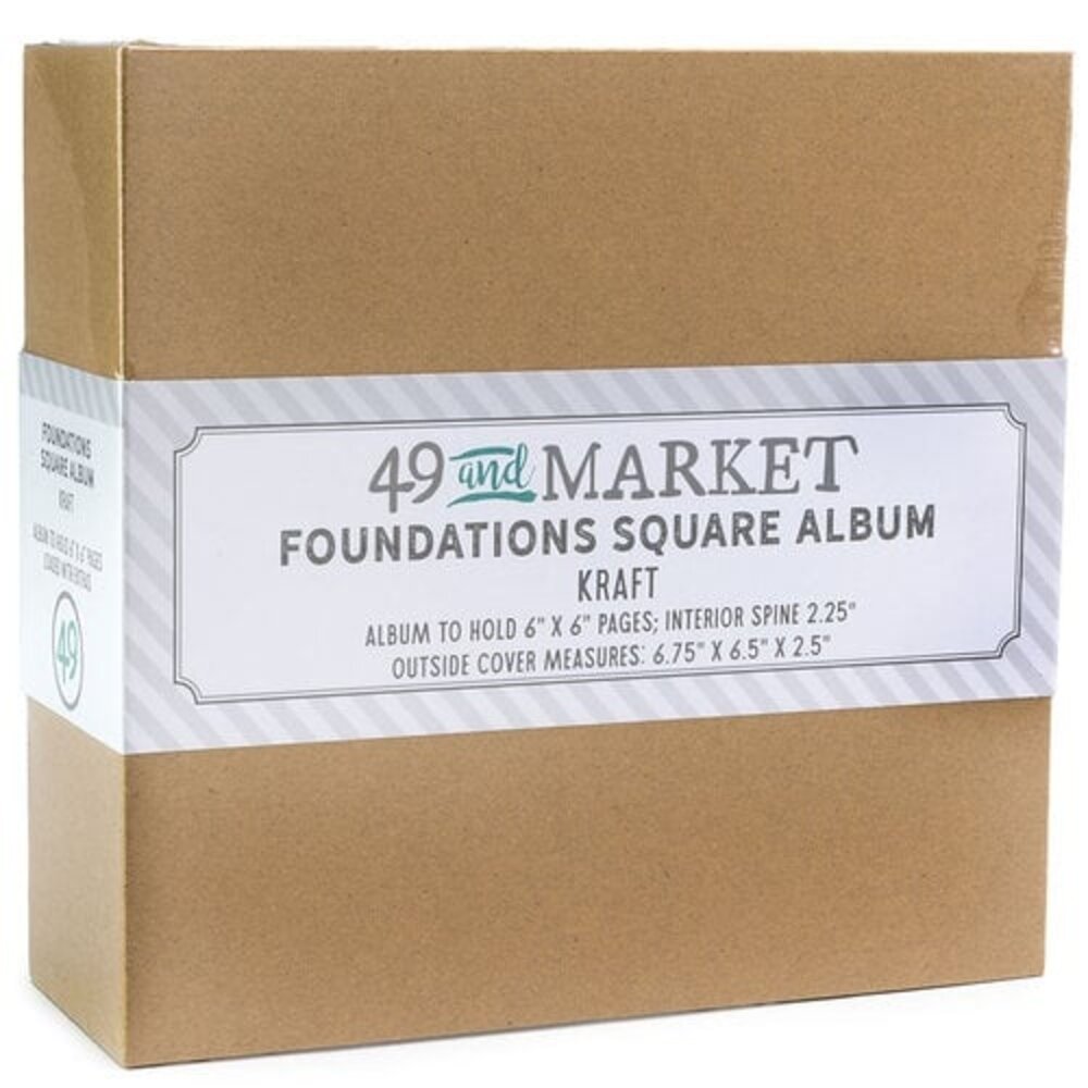 49 and Market PRE-ORDER Foundations Square Album Kraft (FA-36749)