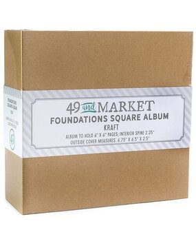 49 and Market PRE-ORDER Foundations Square Album Kraft (FA-36749)