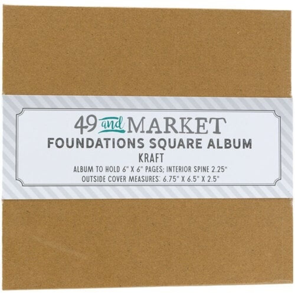 49 and Market PRE-ORDER Foundations Square Album Kraft (FA-36749)
