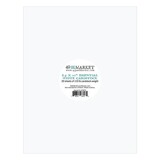 49 and Market PRE-ORDER Essential White 8.5x11 Inch Cardstock (E-37975)