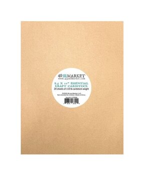 49 and Market PRE-ORDER Essential Kraft 8.5x11 Inch Cardstock (E-37999) 49 and Market PRE-ORDER Essential Kraft 8.5x11 Inch Cardstock (E-37999)