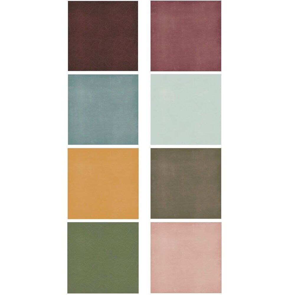 49 and Market PRE-ORDER Campfire Memories 12x12 Inch Solids Collection Pack (DCM-37289)