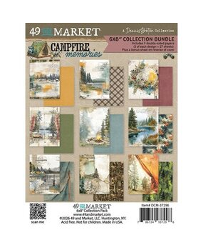 49 and Market PRE-ORDER Campfire Memories 6x8 Inch Collection Pack (DCM-37296)
