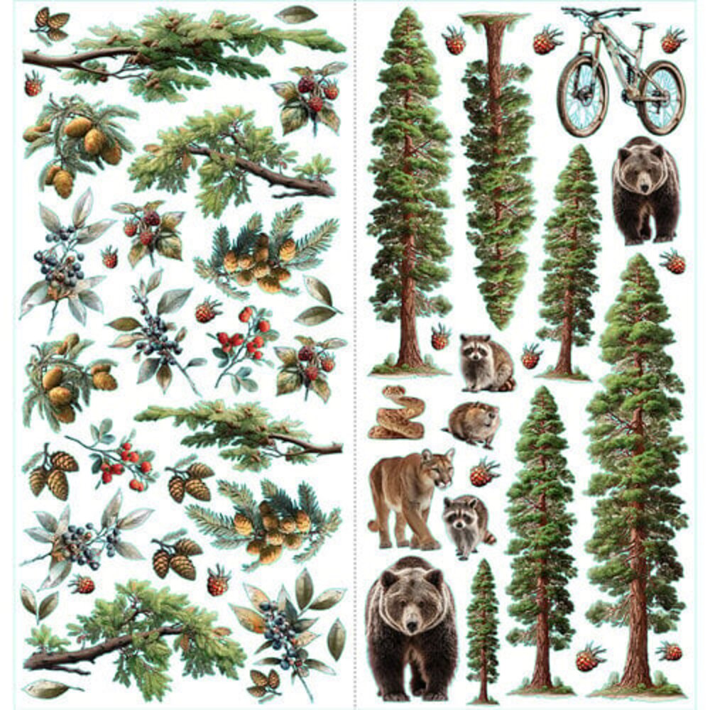 49 and Market PRE-ORDER Campfire Memories Laser Cut Elements Camping (DCM-37449)