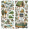 49 and Market PRE-ORDER Campfire Memories Laser Cut Elements Camping (DCM-37449)
