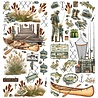 49 and Market PRE-ORDER Campfire Memories Laser Cut Elements Fishing (DCM-37456)