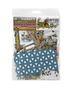 49 and Market PRE-ORDER Campfire Memories Ephemera & Frame Set (DCM-37463)