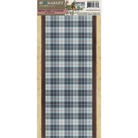 49 and Market PRE-ORDER Campfire Memories Washi Sheets (DCM-37470)