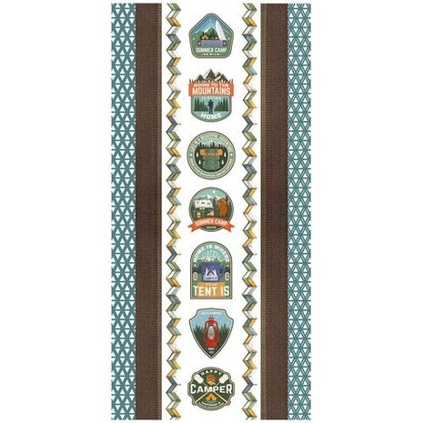49 and Market PRE-ORDER Campfire Memories Washi Sheets (DCM-37470)