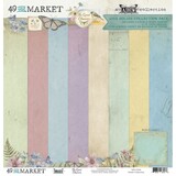 49 and Market PRE-ORDER The Quiet Observer 12x12 Inch Solids Collection Pack (TQO-37036)