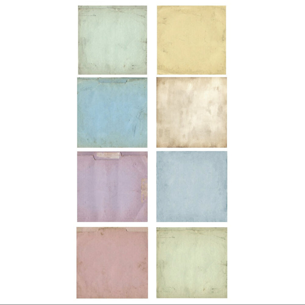 49 and Market PRE-ORDER The Quiet Observer 12x12 Inch Solids Collection Pack (TQO-37036)