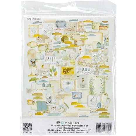 49 and Market PRE-ORDER The Quiet Observer Ephemera Set (TQO-37210)