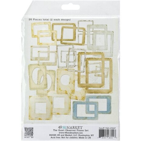 49 and Market PRE-ORDER The Quiet Observer Frame Set (TQO-37227)