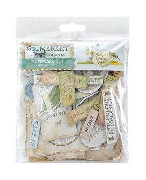 49 and Market PRE-ORDER The Quiet Observer Chipboard Set (TQO-37241)