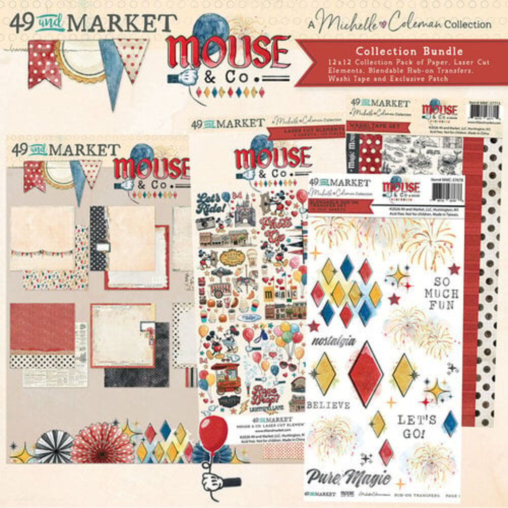 49 and Market PRE-ORDER Mouse & Co. Bundle with Patch (MMC-37500)