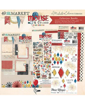 49 and Market PRE-ORDER Mouse & Co. Bundle with Patch (MMC-37500)