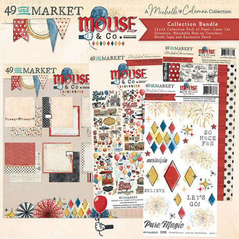 49 and Market PRE-ORDER Mouse & Co. Bundle with Patch (MMC-37500)