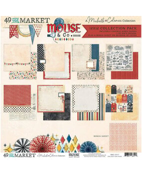 49 and Market PRE-ORDER Mouse & Co. 12x12 Inch Collection Pack (MMC-37517)