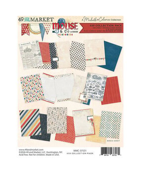 49 and Market PRE-ORDER Mouse & Co. 6x8 Inch Collection Pack (MMC-37531)
