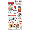 49 and Market PRE-ORDER Mouse & Co. 6x12 Inch Essential Rub-on Transfer Set (MMC-37661)