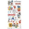 49 and Market PRE-ORDER Mouse & Co. 6x12 Inch Essential Rub-on Transfer Set (MMC-37661)